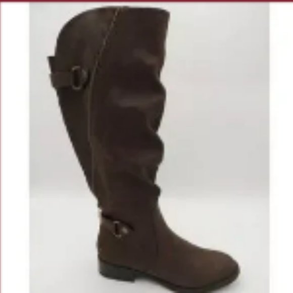 White Mountain Shoes - Boots White Mountain Leto Riding Boot Brown